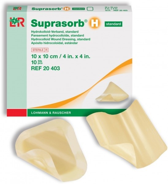 SUPRASORB H STANDARD 10X10CM 10 PEZZI