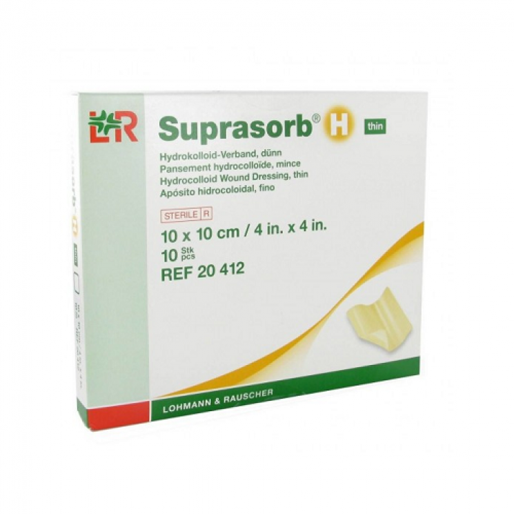 SUPRASORB H TRASPARENTE 10X10CM 10 PEZZI