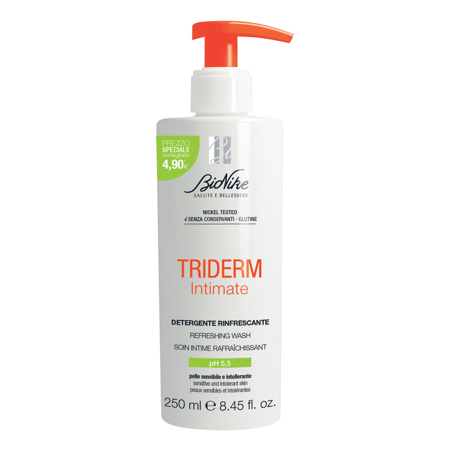 BioNike Triderm Intimate Rinfrescante 250ml