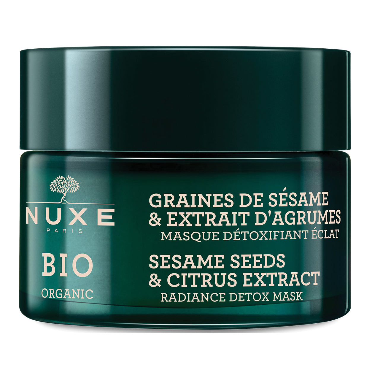 NUXE BIO GRAINES DE SESAME ET EXTRAIT D'AGRUMES MASCHERA DETOX ILLUMINANTE 50ML