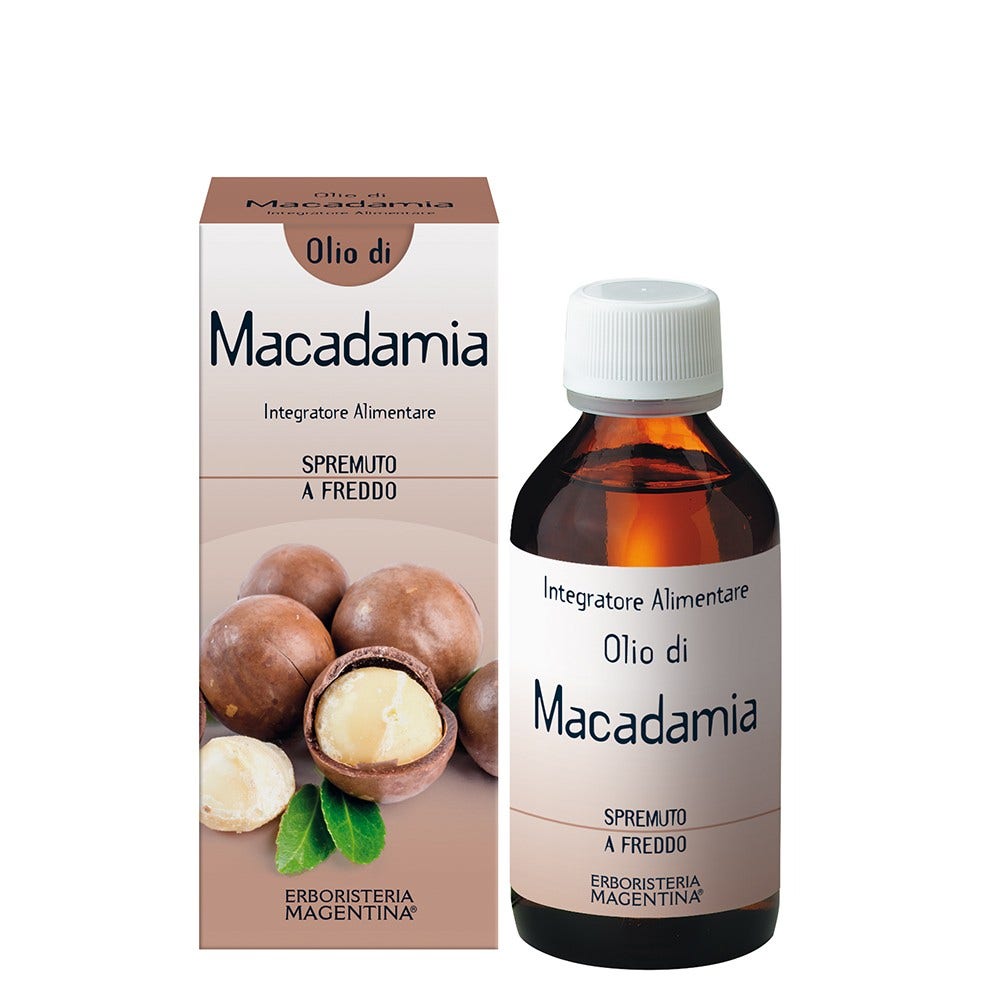 Erboristeria Magentina Olio Vegetale Di Macadamia 100ml
