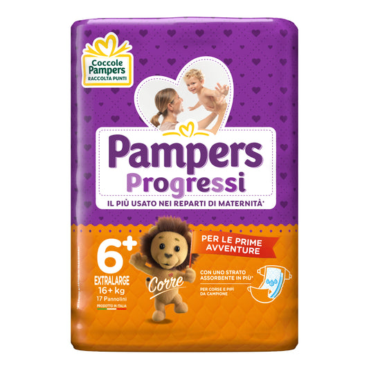 PAMPERS PROG.N/Baby XL16+pz 6+