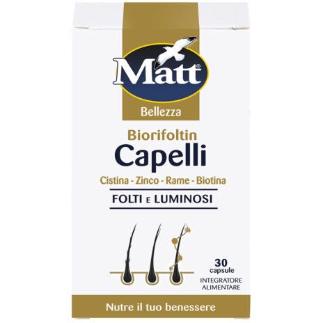 Matt Biorifoltin Capelli 30 Capsule