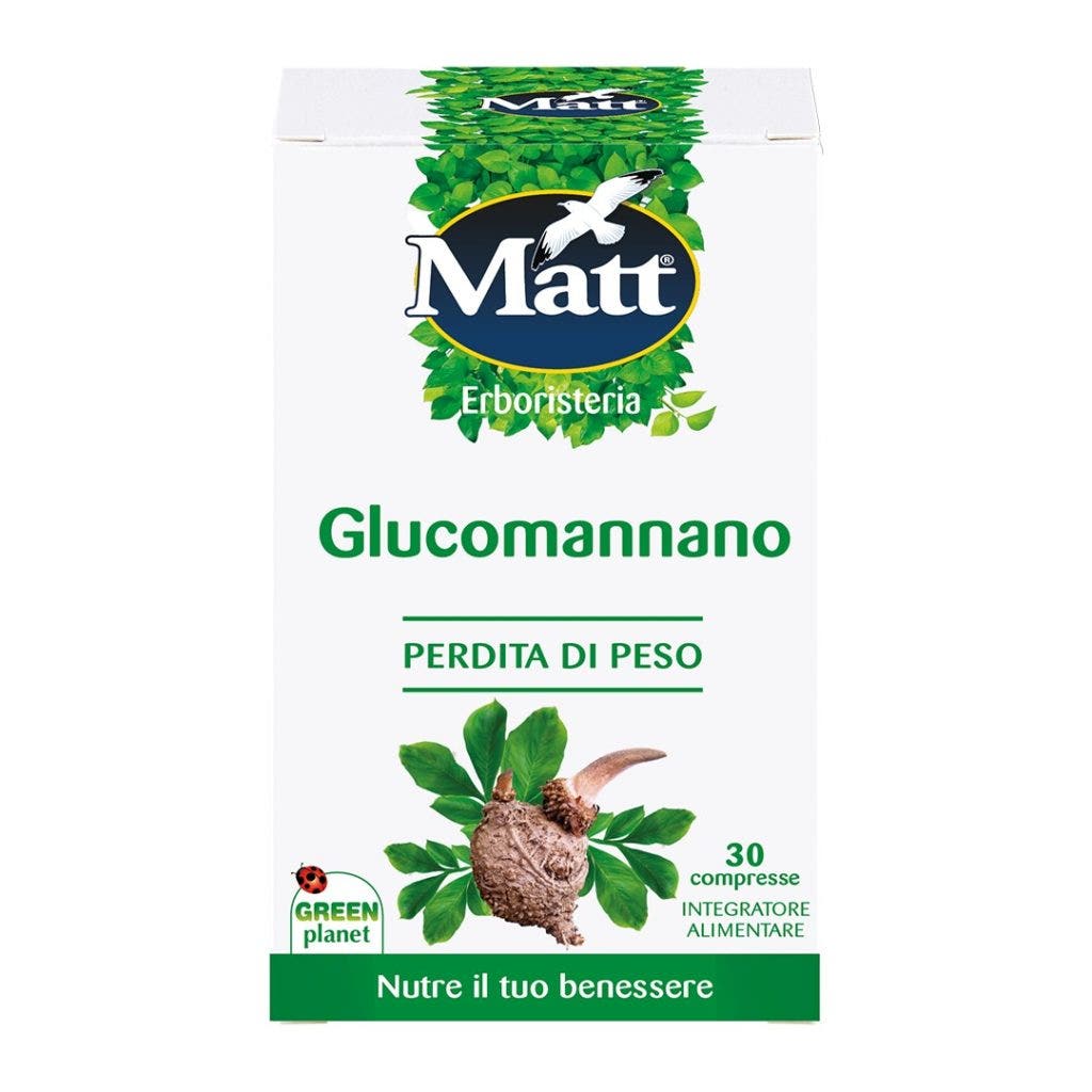 Matt Glucomanno 30 Compresse