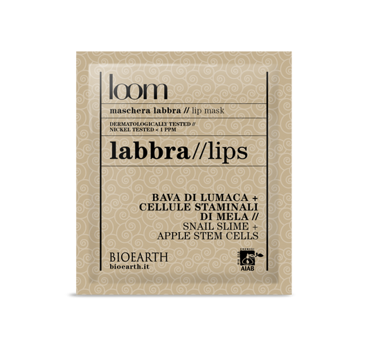 Bioearth Loom Maschera Labbra Bava Di Lumaca 3ml