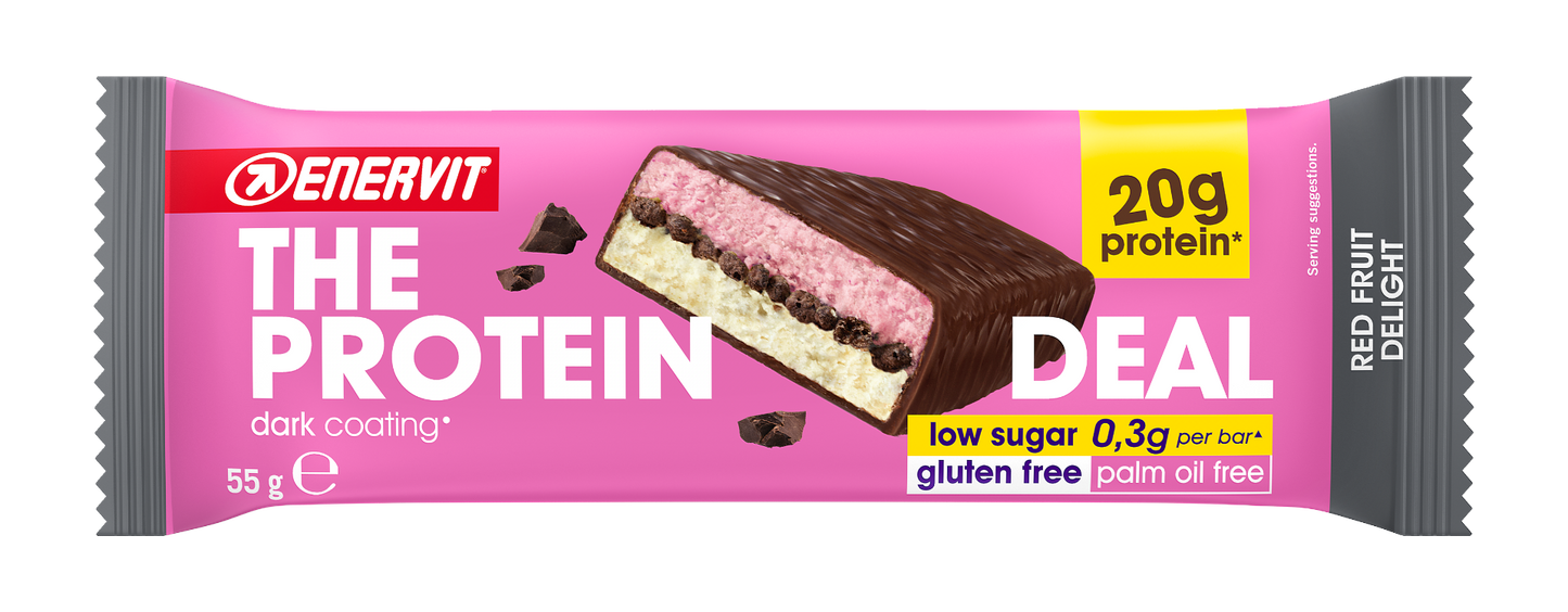 Enervit The Protein Deal Protein Bar Red Fruit 55g