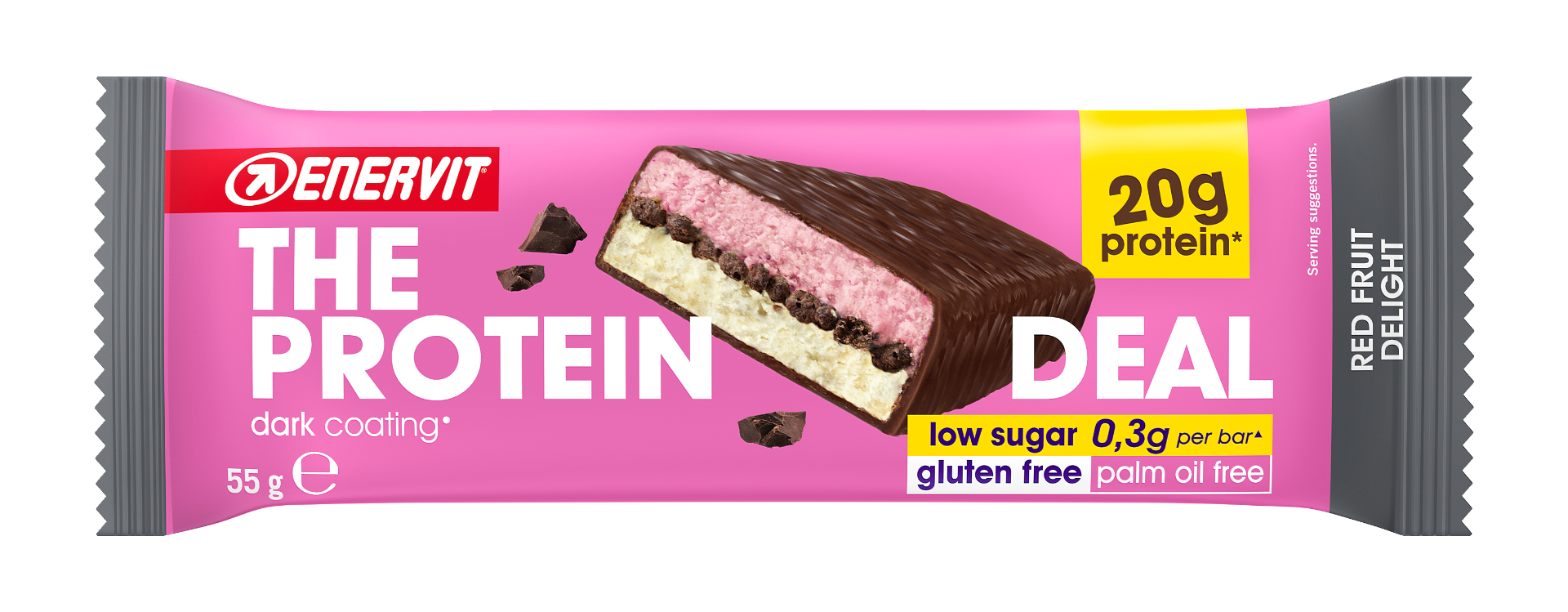 Enervit The Protein Deal Protein Bar Red Fruit 55g