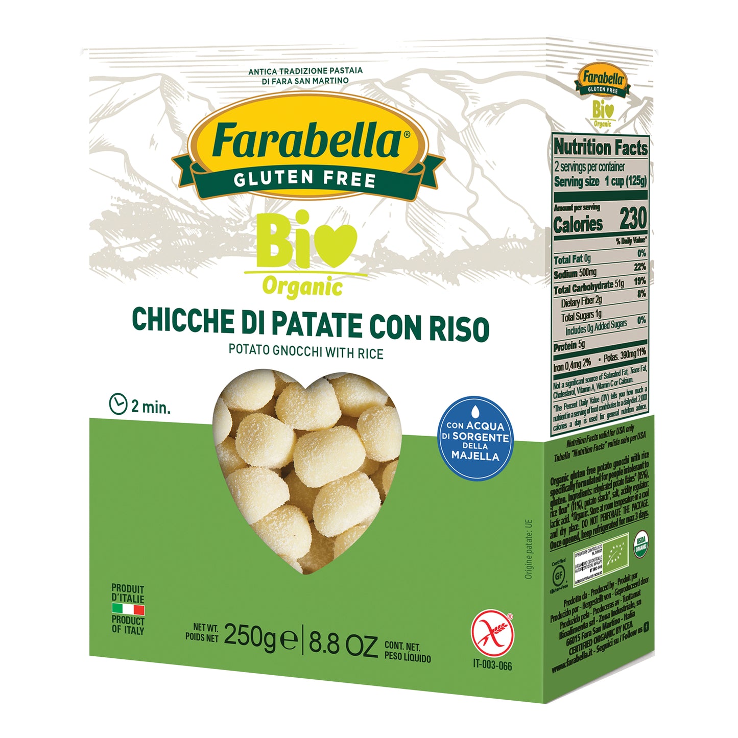FARABELLA BIO Chicche Patate