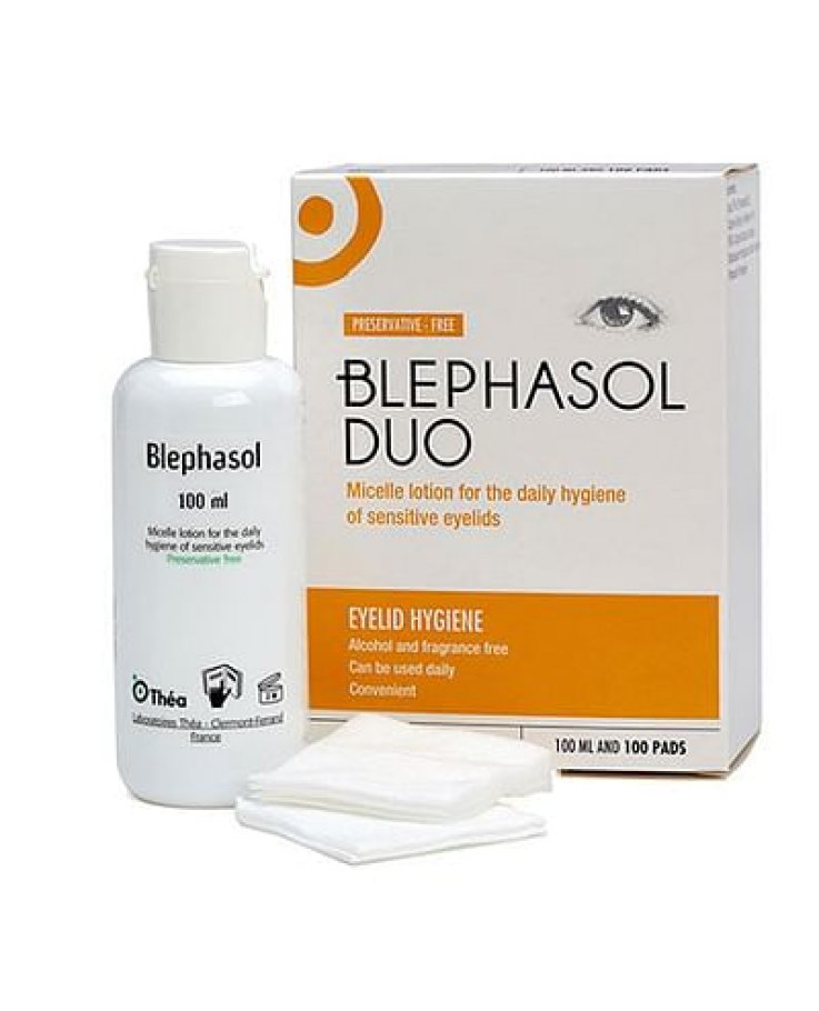 BLEPHASOL DUO 100ML+100 GARZE