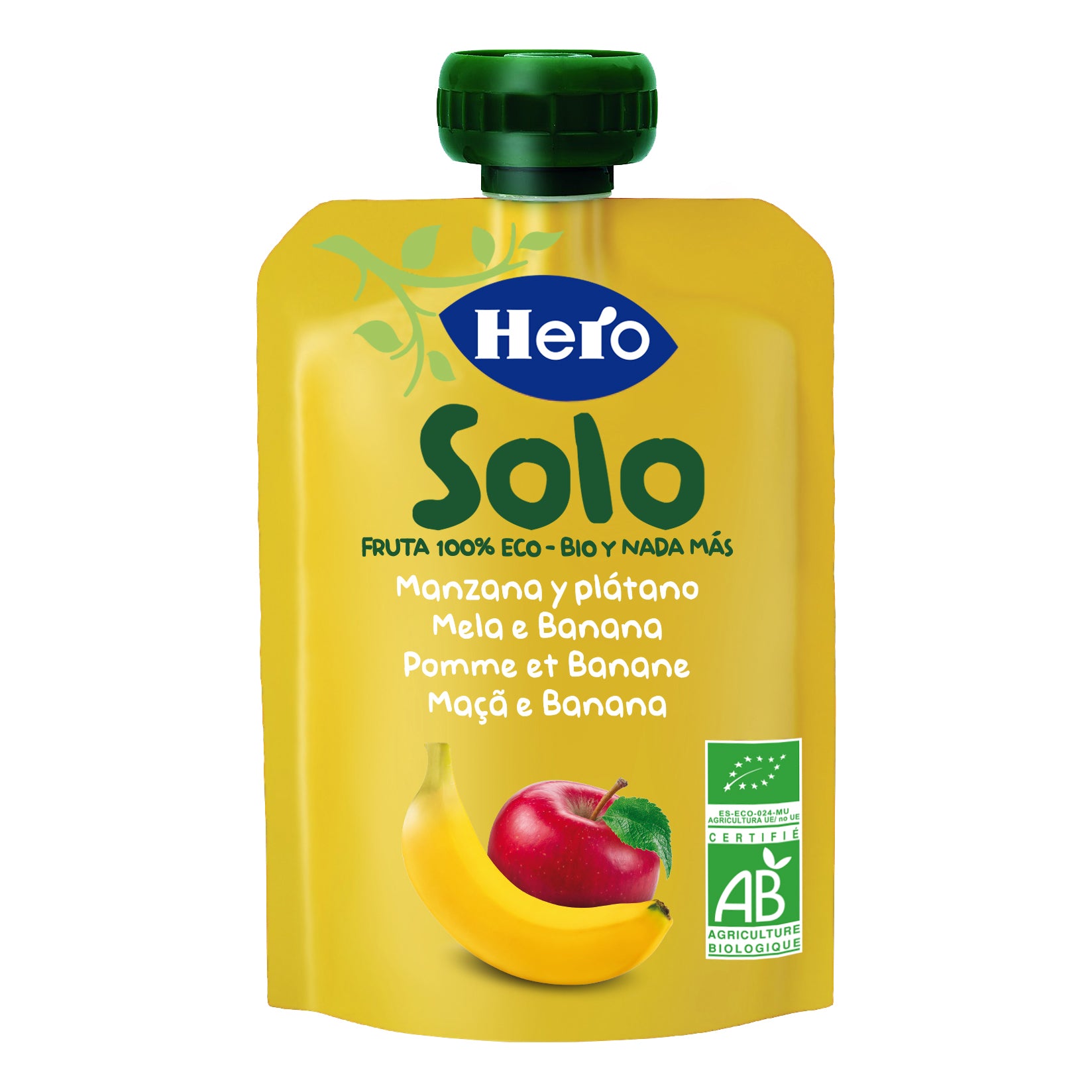 HERO B POUCH MELA BANANA 100G