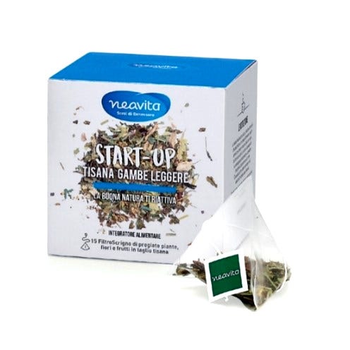 Neavita Filtroscrigno Tisana Start-Up Gambe Leggere 15 Filtri
