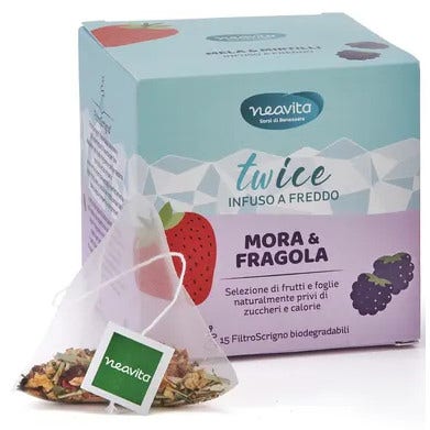 Neavita Infuso Twice Mora e Fragola 15 FiltroScrigno