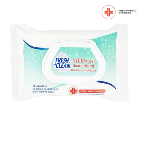 FRESH&CLEAN SALVIETTINE DISINFETTANTI 20 PEZZI