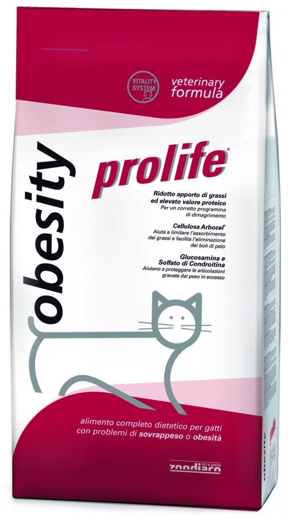 Prolife Veterinary Obesity Cibo Secco Per Gatti Sacco 1,5 Kg