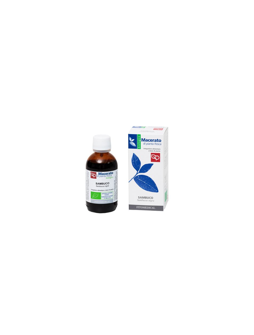 SAMBUCO MACERATO DI PIANTA FRESCA BIO 50 ML FITOMEDICAL