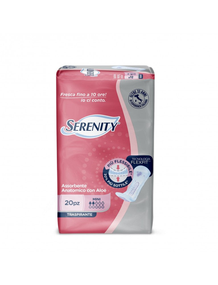 SERENITY ASSORBENTI ANATOMICI FLEXFIT MINI 20 PEZZI