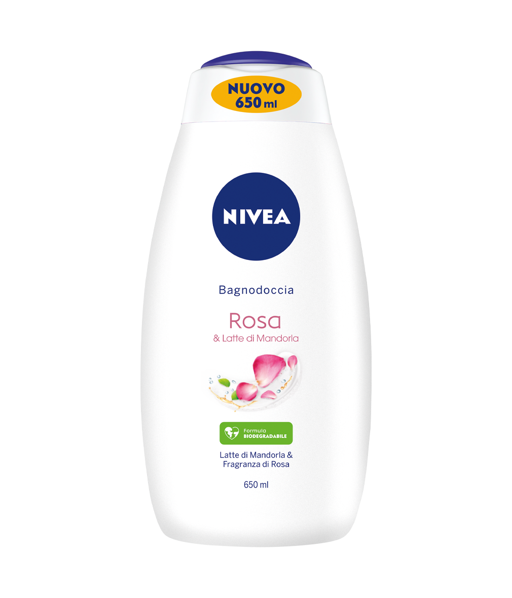 Nivea Bagnodoccia Creme Rosa Latte Di Mandorla  650ml