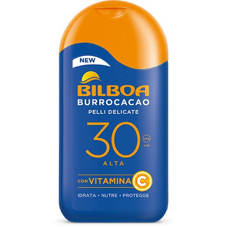 Bilboa Burrocacao Pelli Delicate Latte Solare SPF30 200ml