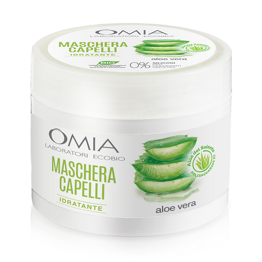 Omia Maschera Capelli Erboristica Aloe Vera 250ml