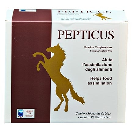 Pepticus Mangime Complementare FunzionalitÀ Gastrica Per Equini 30 Bustine 100g