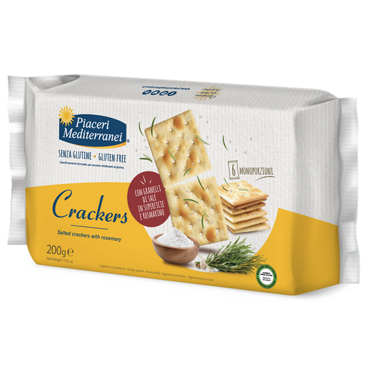 PIACERI MEDITERRANEI CRACKERS 200 GRAMMI