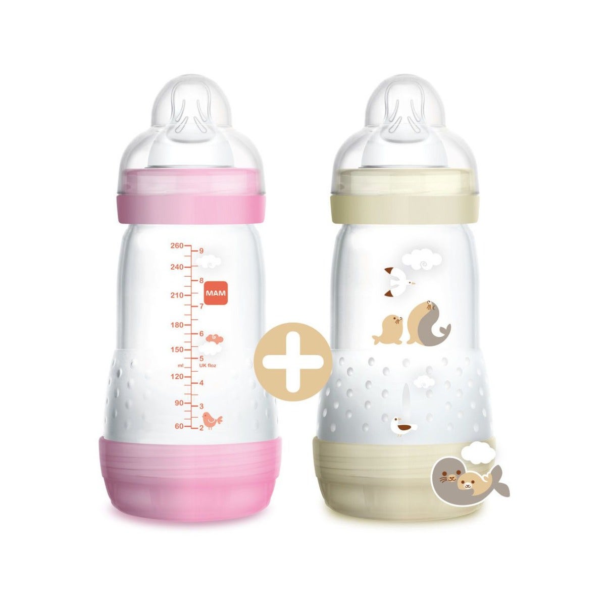 MAM BIB EASY START 260ML DOP N