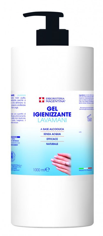 Gel Igienizzante Lavamani A Base Alcolica 1 Litro