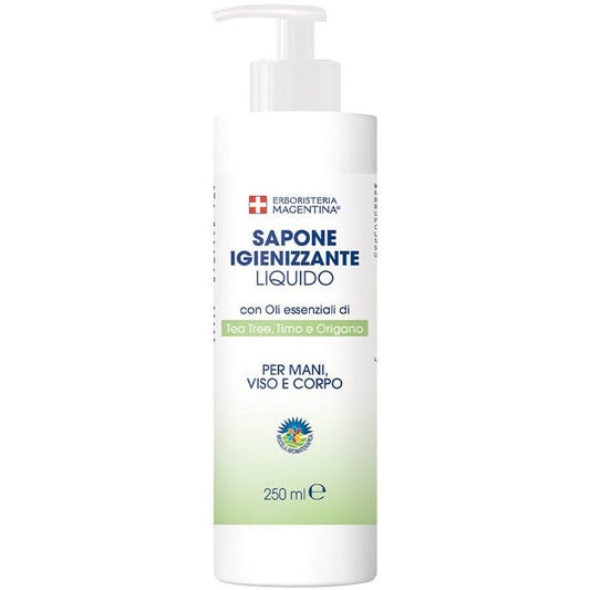 Sapone Liquido Igienizzante Mani Viso E Corpo 250ml