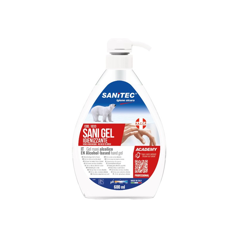 SANITEC Sani Gel Alcolico 600ml