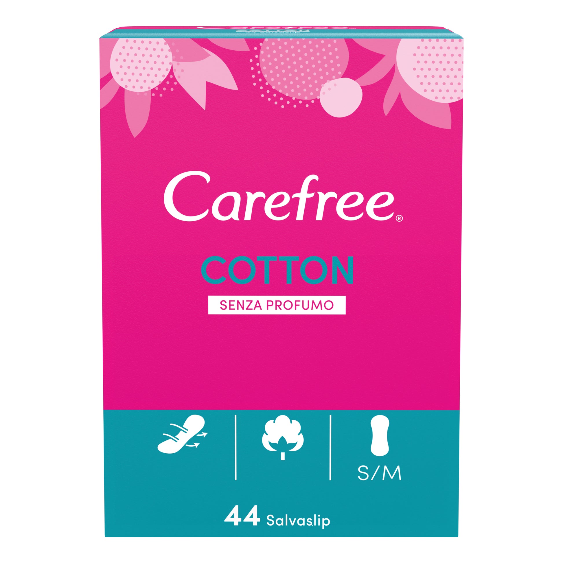 CAREFREE COTTON SALVASLIP 44PZ