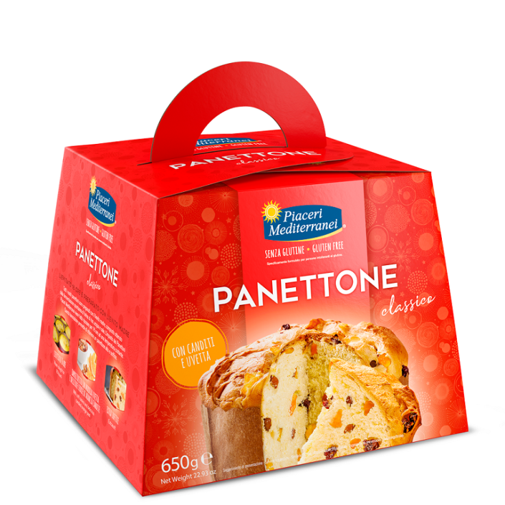 PIACERI MEDITERRANEI PANETTONE 650 GRAMMI