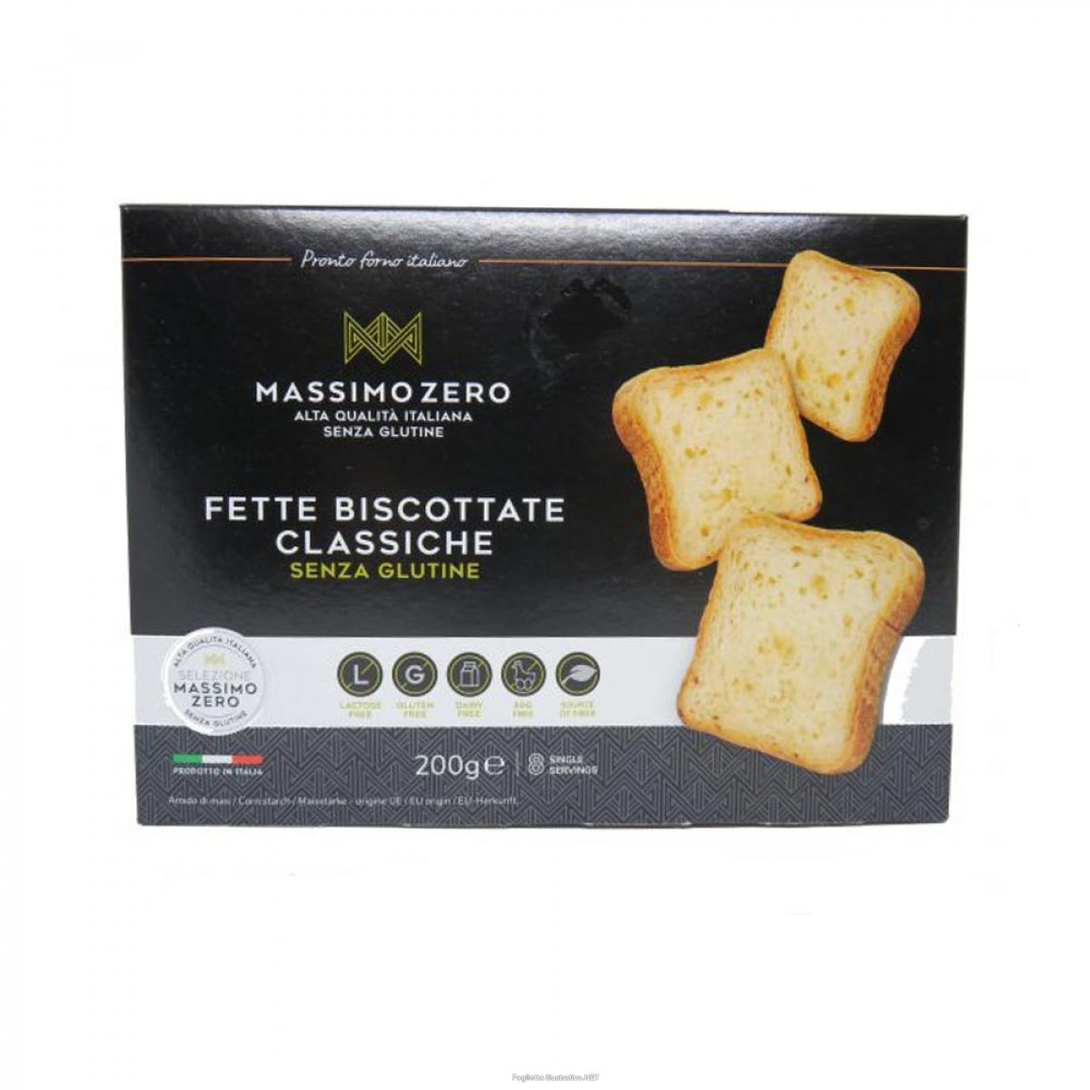 MASSIMO ZERO Fette Bisc.200g