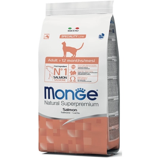 Monge Salmone Cibo Secco Gatti Adulti Sacco 400g