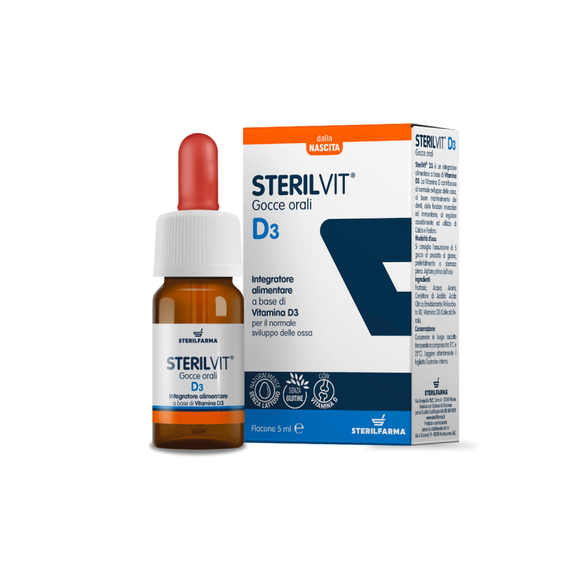STERILVIT D3 GOCCE 5ML