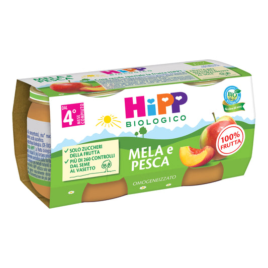 HIPP OMOG MELA/PESCA 2X80G