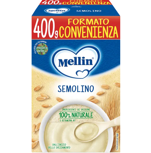 MELLIN CREMA SEMOLINO 400 GRAMMI