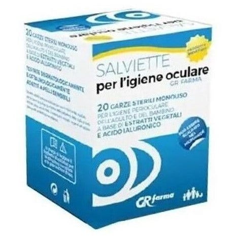 SALVIETTE IGIENE OCULARE 20PZ