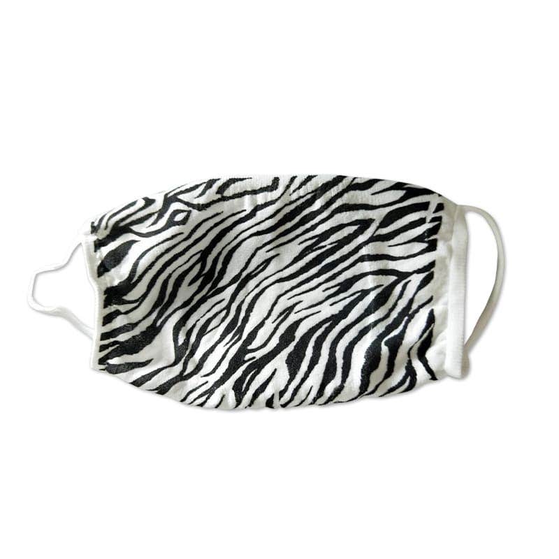 Mascherina Protettiva Lavabile Adulti Zebrata 3 Pezzi