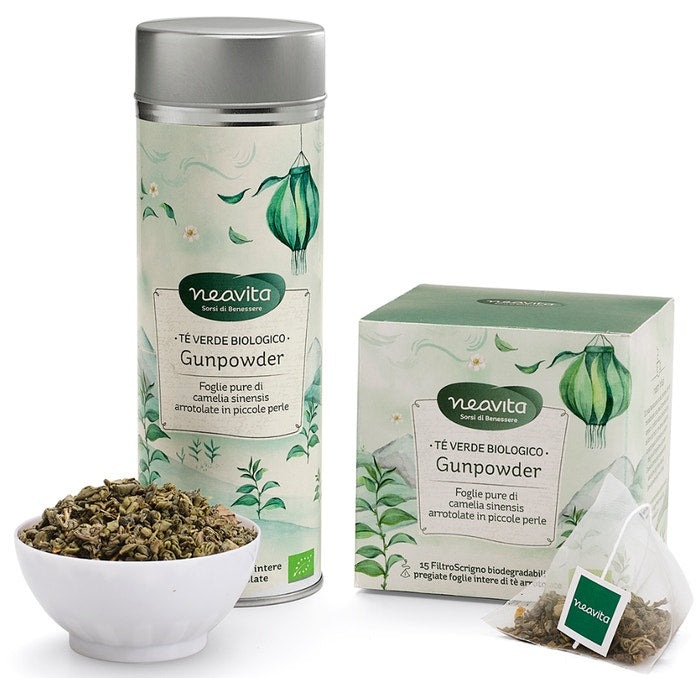 Neavita Filtroscrigno Te' Gunpowder Bio 15 Filtri