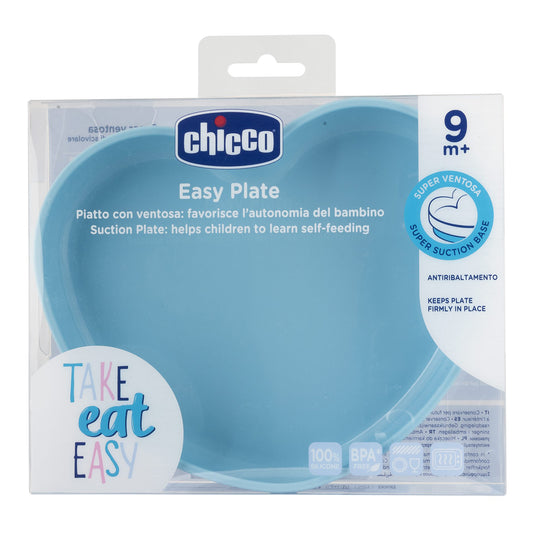 CHICCO Piatto Cuore C/Vent.Boy 9m+