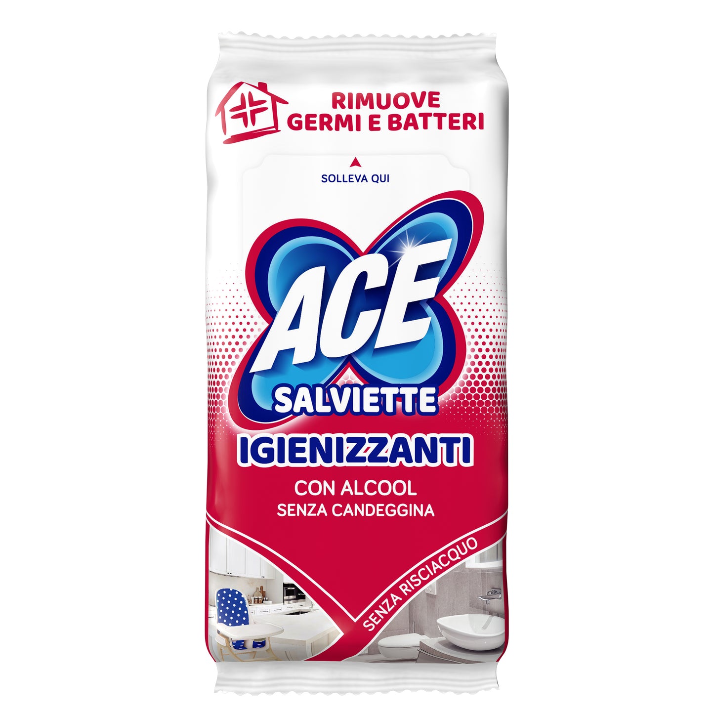 ACE SALVIET IGIEN ALCO 40PZ 0065