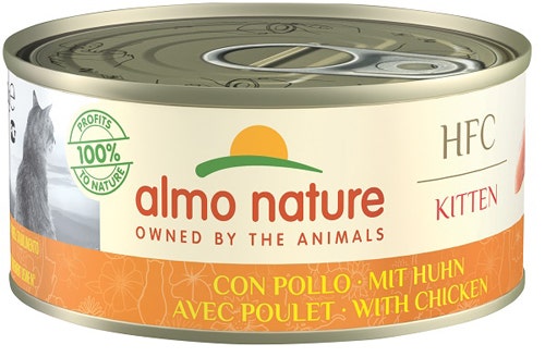 Almo Nature HFC Kitten Cibo Umido Con Pollo Per Gattini 150g