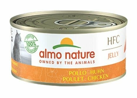 Almo Nature HFC Jelly Cibo Umido Pollo Per Gatti Adulti Scatoletta 150g