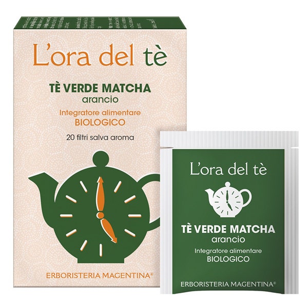 Te' Verde Matcha Arancia Bio 20 Filtri