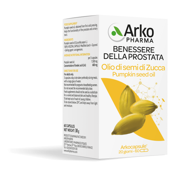 Olio Di Semi Di Zucca 60 Capsule