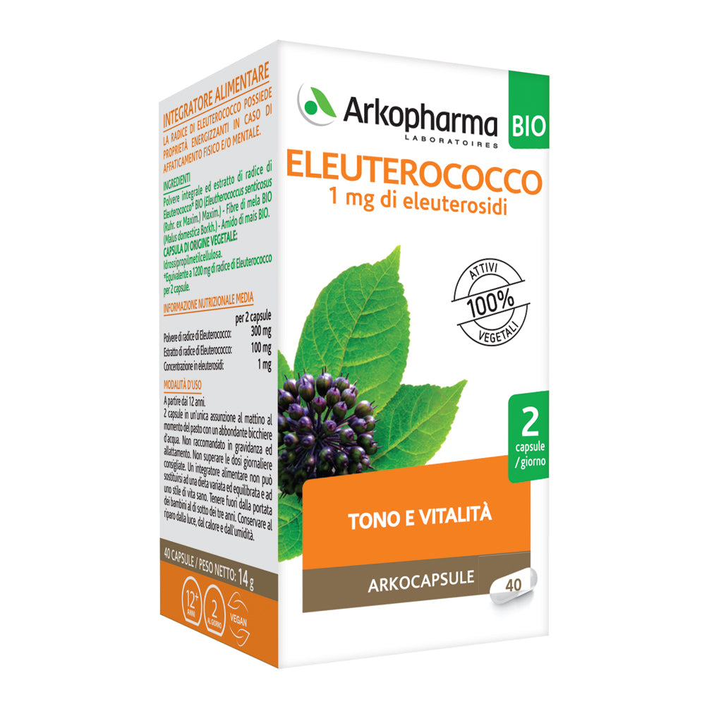 Eleuterococco 40 Capsule Bio