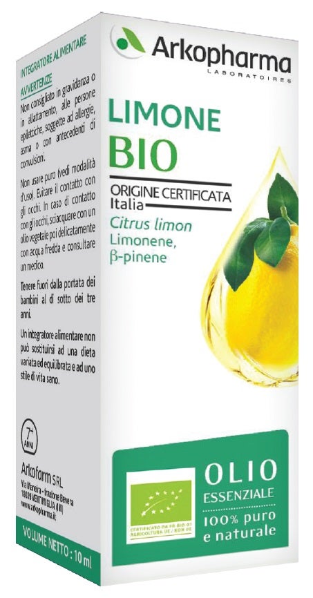Olio Essenziale Limone Bio