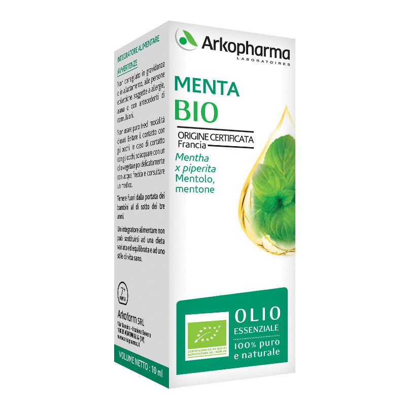 Olio Essenziale Menta Piperita Bio