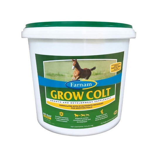 Grow Colt Mangime Complementare Per Crescita Equini Giovani Secchiello 3,4kg