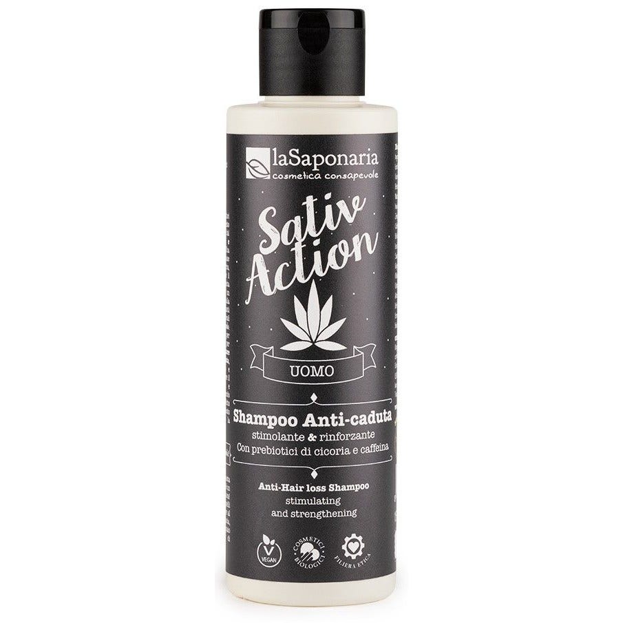 La Saponaria Sativaction Shampoo Anticaduta Uomo 150ml